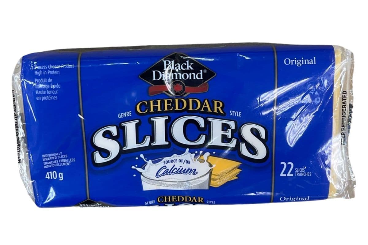 Cheddar slices 22