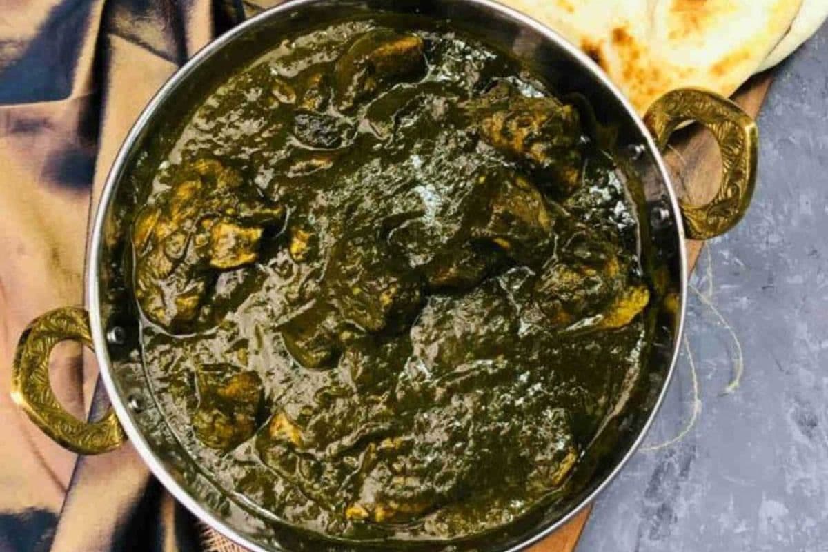 Goat Palak