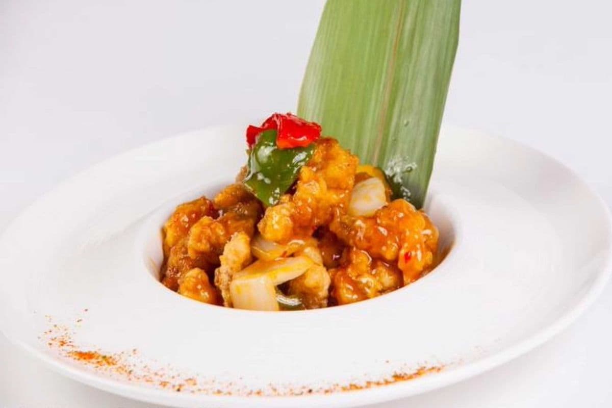 General Tao's Chicken with rice