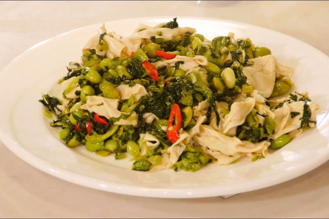 Shredded Pickled Cabbage 雪菜百叶丝