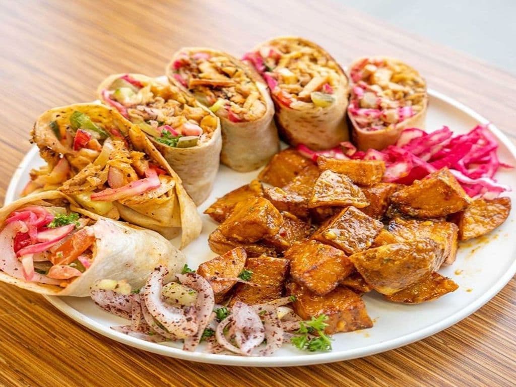 Chicken Saj Meal