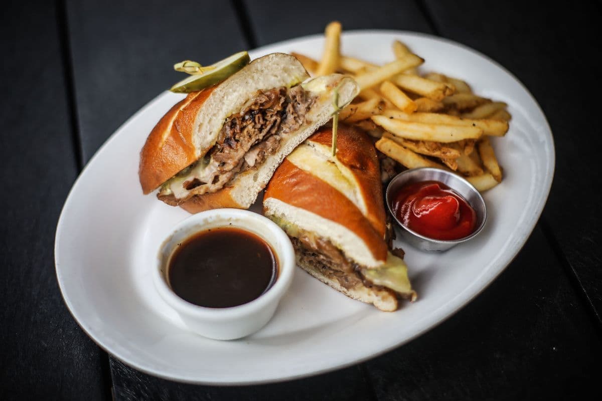 Bavarian Beef Dip Sandwich