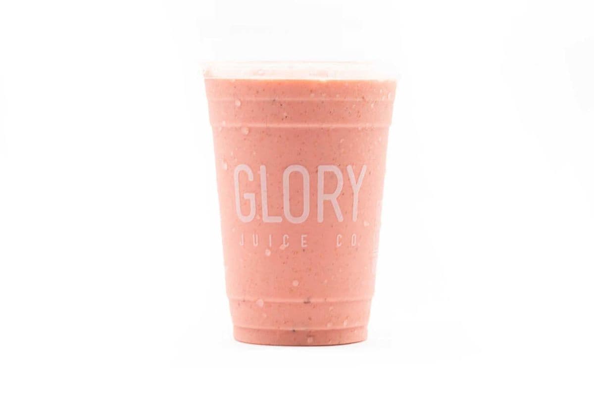 Raspberry and Nut Butter Organic Smoothie