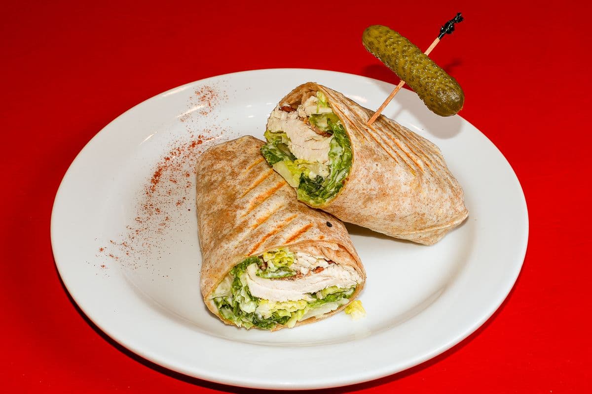 Chicken Caesar Salad Wrap