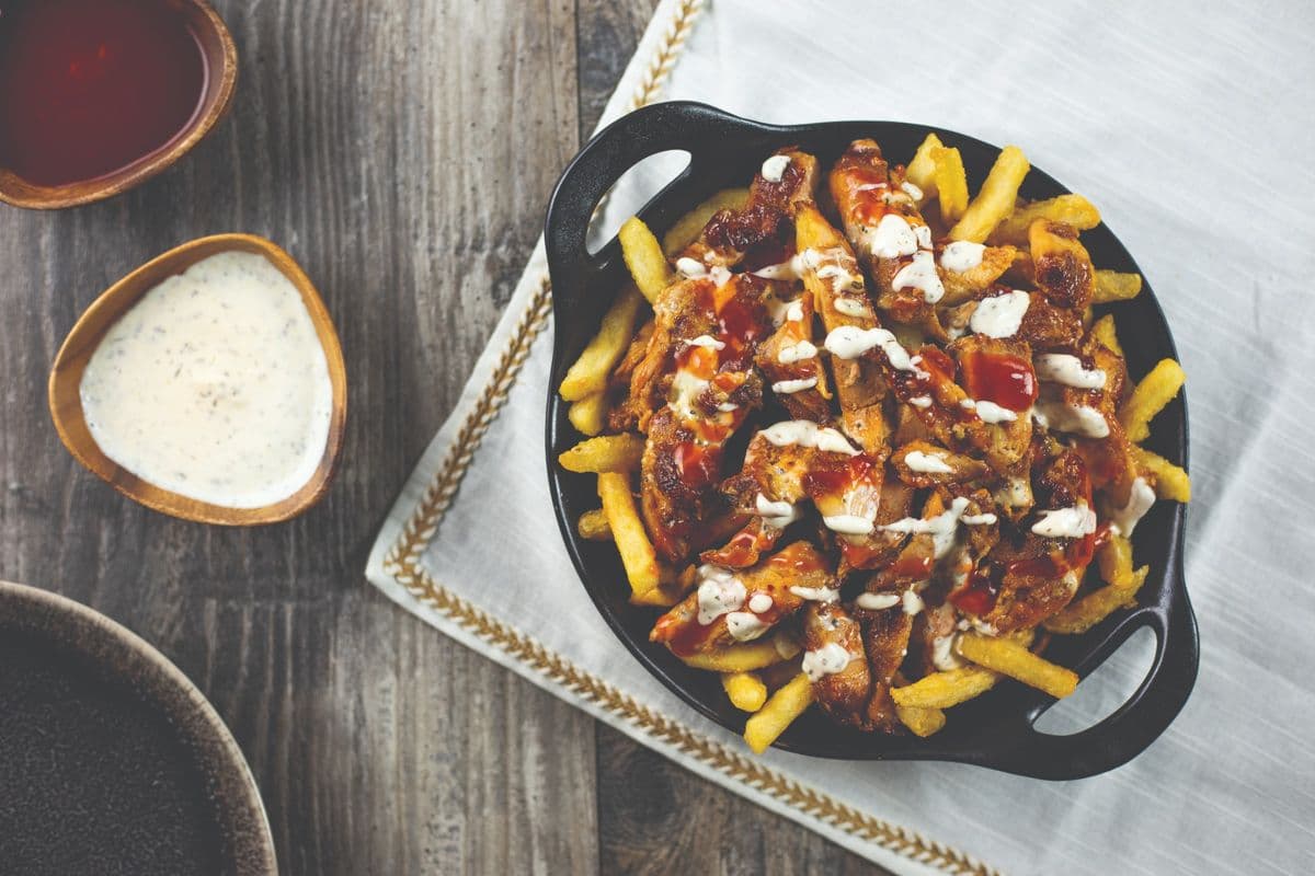 Chicken Shawarma Poutine Combo