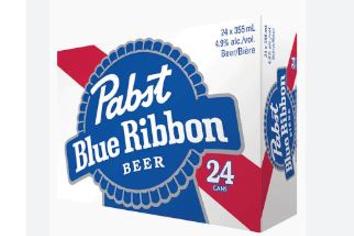 Pabst Blue Ribbon (24 x 344 ml Cans)