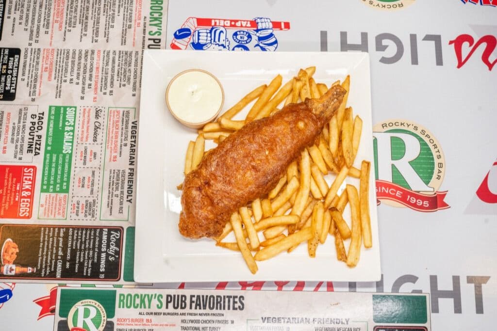 1 Piece English-Style Fish and Chips