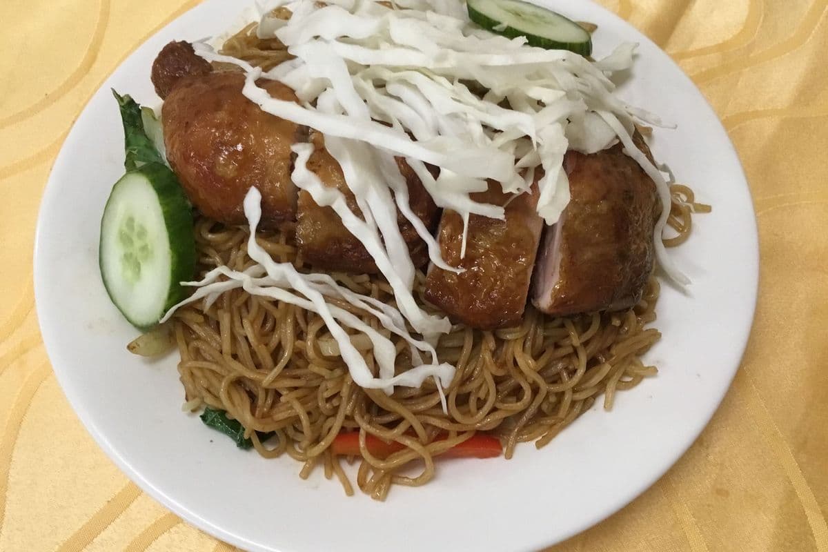 Guyana Style Chicken Lo Mein
