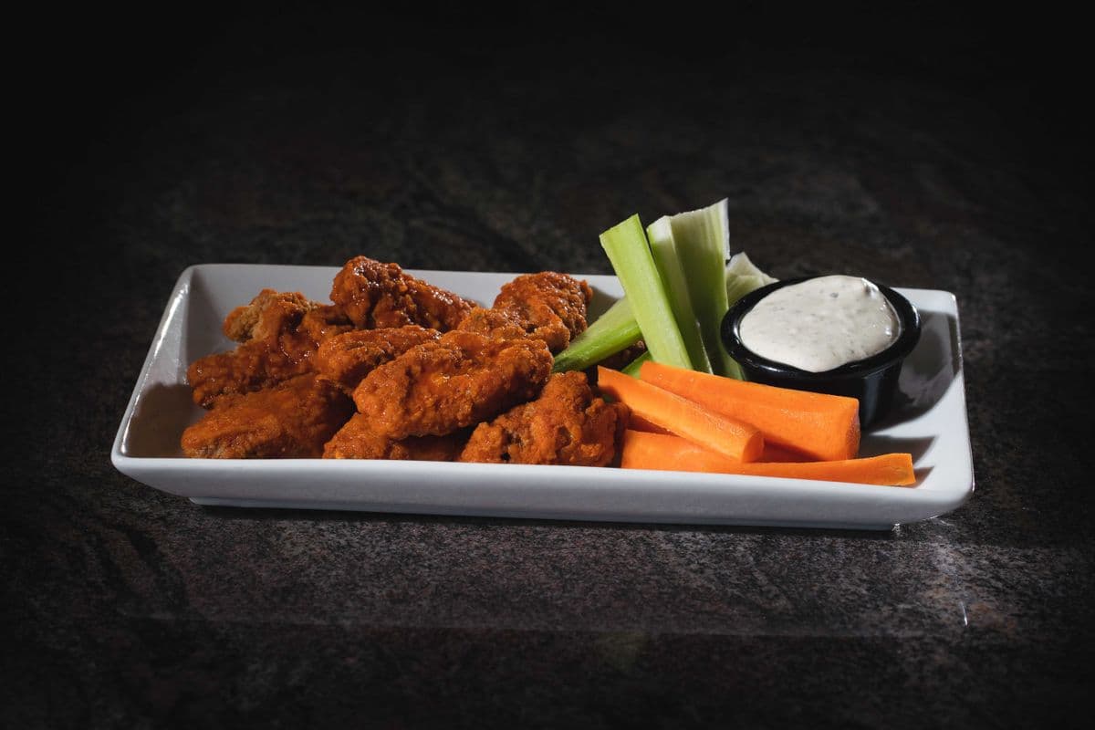Dusted Roadhouse Chicken Wings