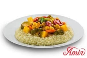 Assiette Couscous Vegetarienne / Vegetarian Couscous Platter