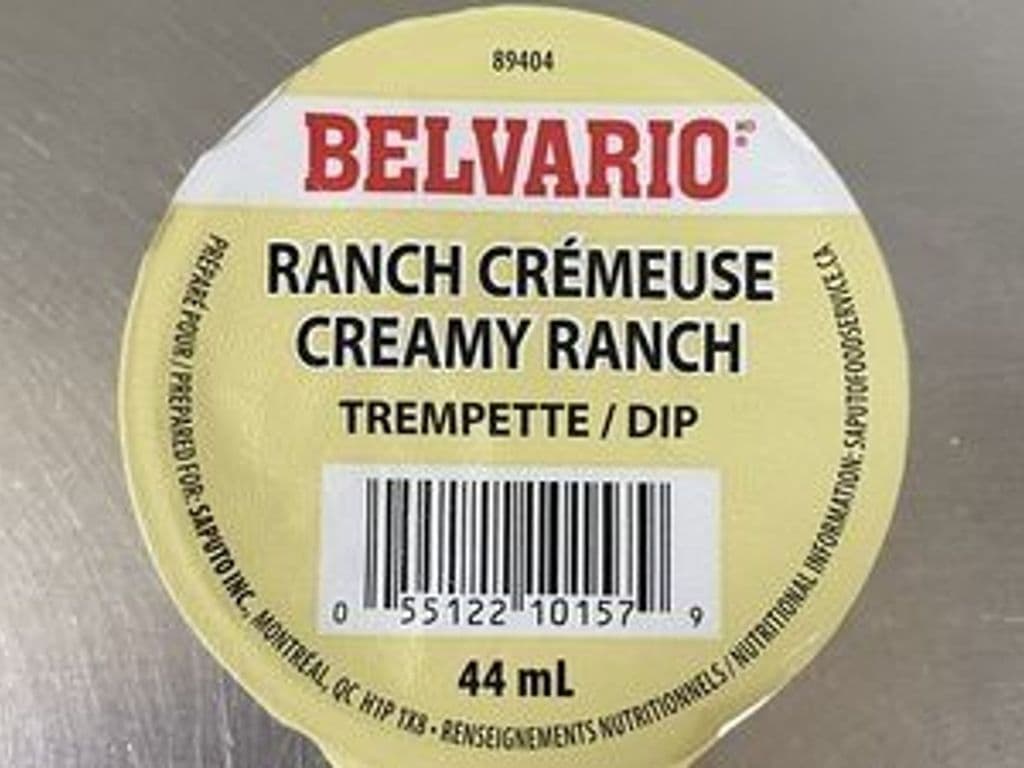 Belvario Creamy Ranch Dipping Sauce 44 ML