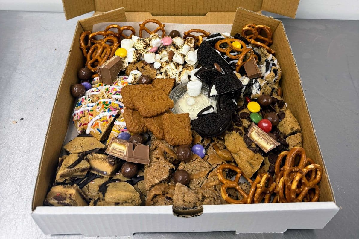 Cookie Charcuterie Board in a Box No Fruit
