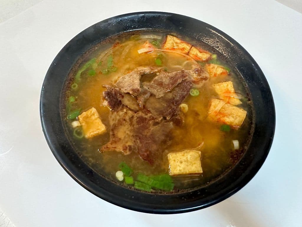 NOODLE With TOFU SHRIMP & PORK 什錦沙爹粉/面