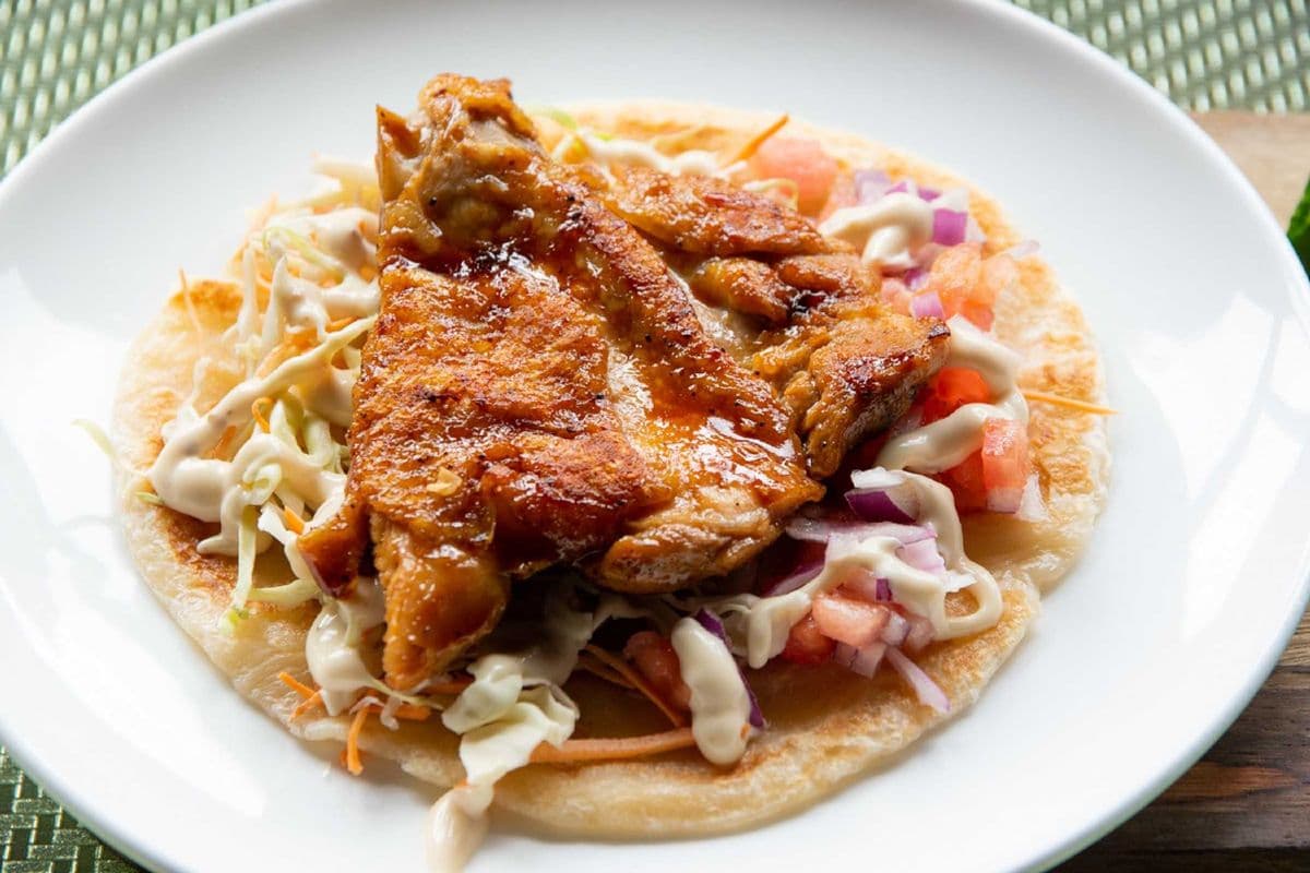 Grilled Chicken Tacos (3 Tacos) (TC1)