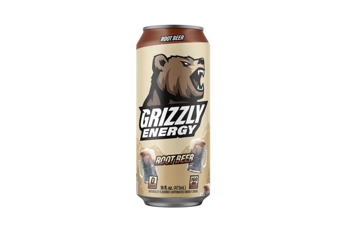 Grizzly Root Beer Energy Drink (473ml)