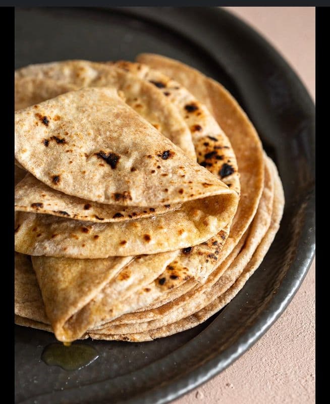 Tawa Roti With Butter (4 Pcs)