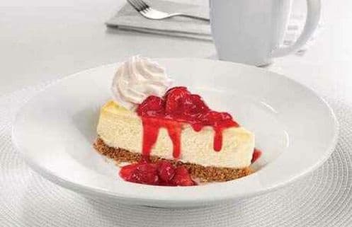 NEW YORK STYLE CHEESECAKE - Plain (490 Cals)