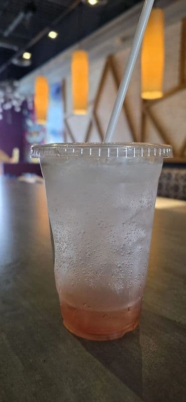 Blueberry Coconut Dirty Soda