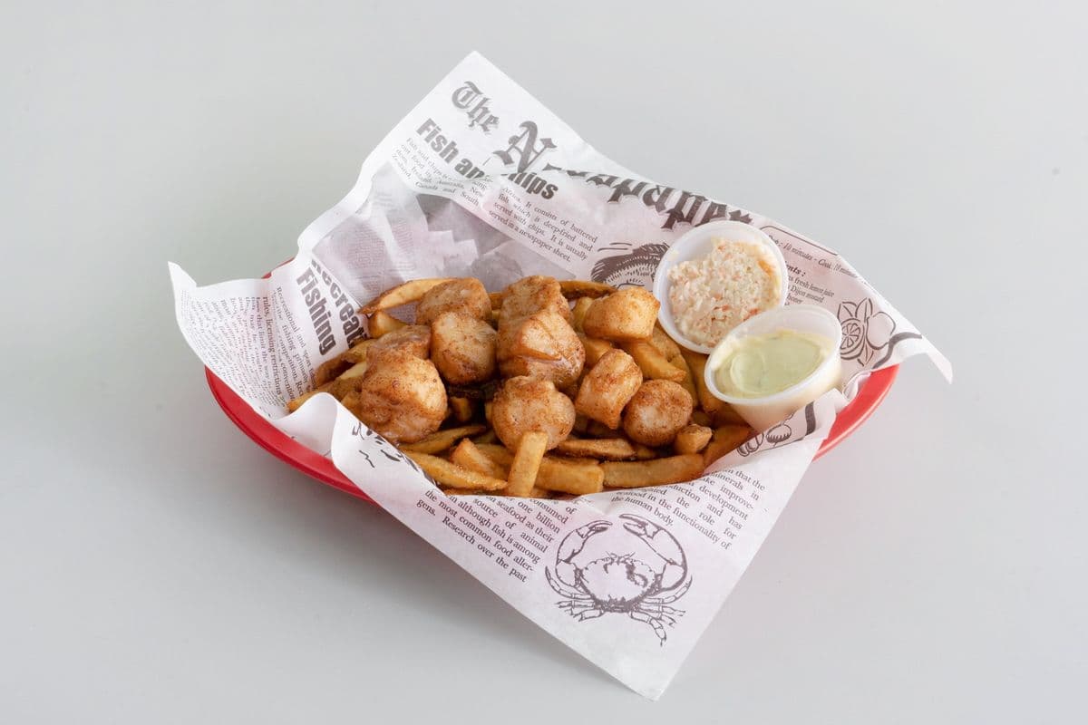 Scallops and Chips