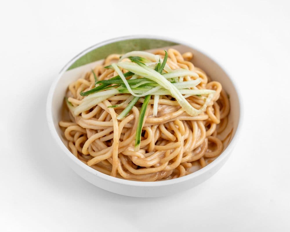 10.Cold Noodles with Peanut Butter/ / Nouilles froides au beurre d'arachide/