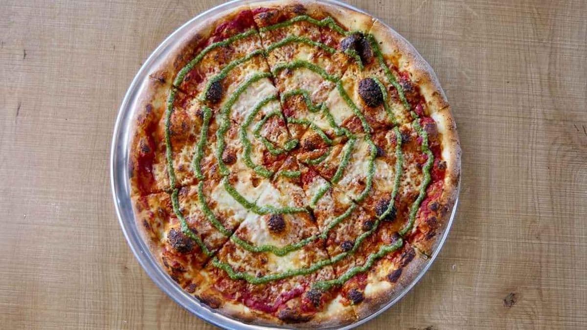 18" New York Pizza - Tye Dye