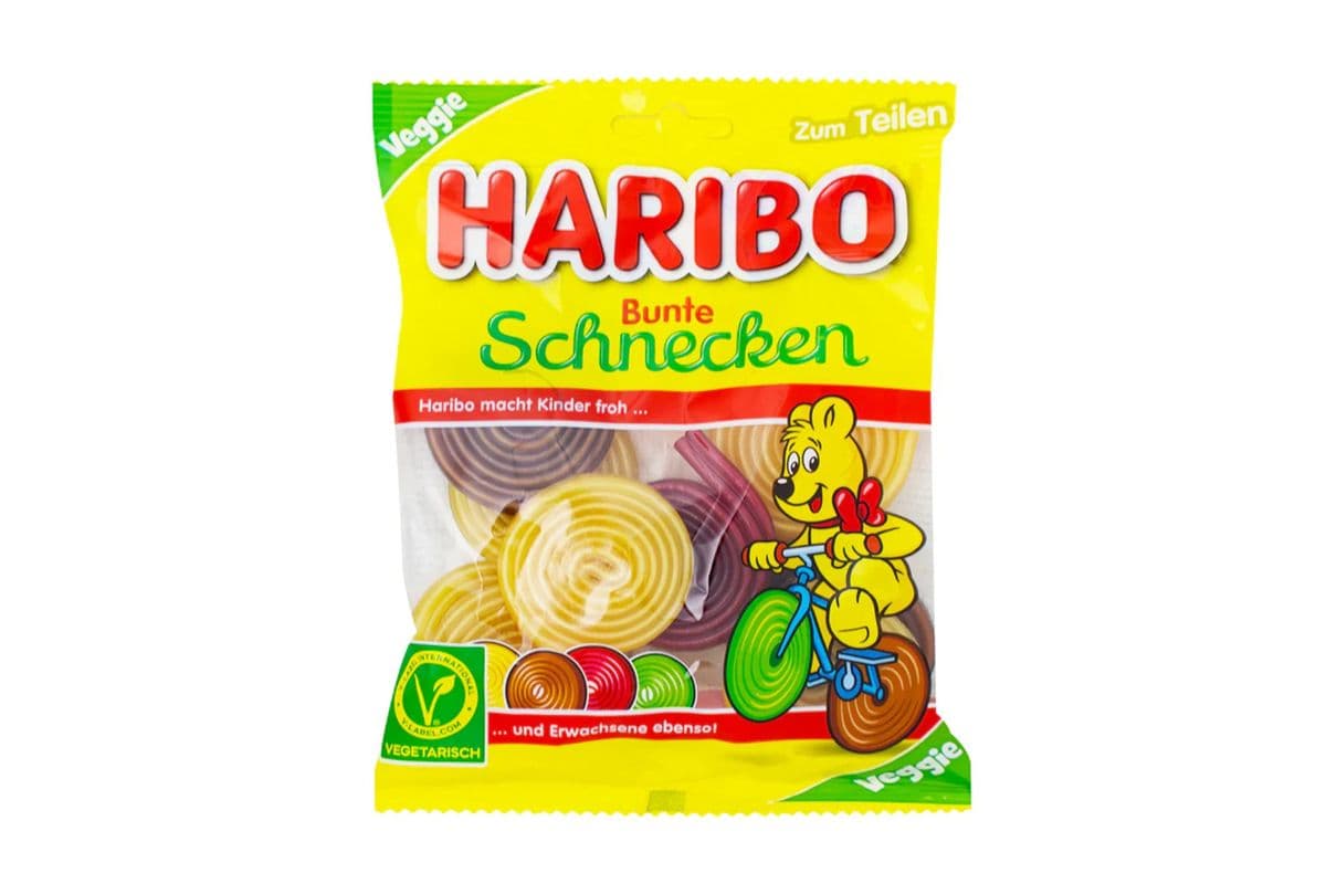 Haribo Bunte Schnecken (Colorful Wheels) (160 g)