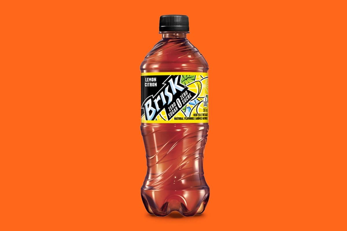 Brisk® Lemon Zero Sugar Iced Tea (591ml)