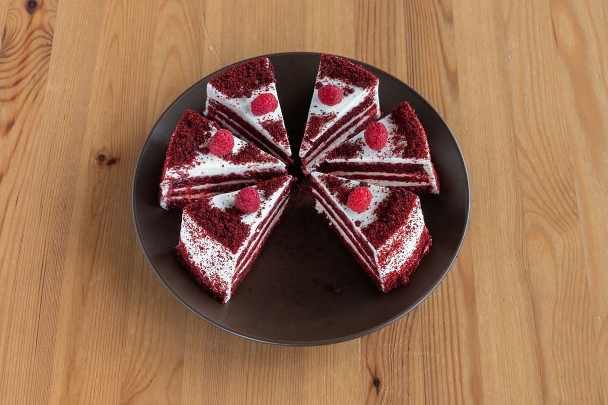 Red Velvet Cake Slice