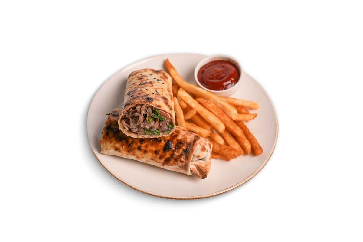 Beef Doner wrap (400 Cal)