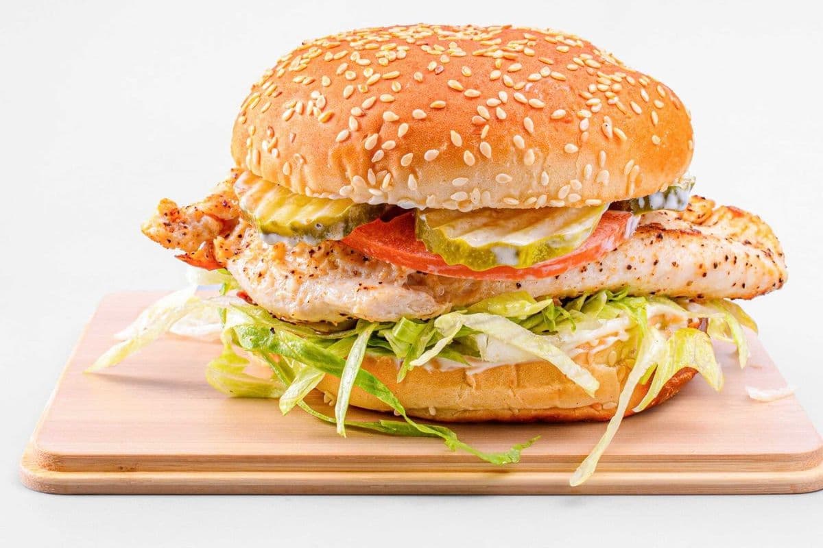 Grilled Chicken Burger