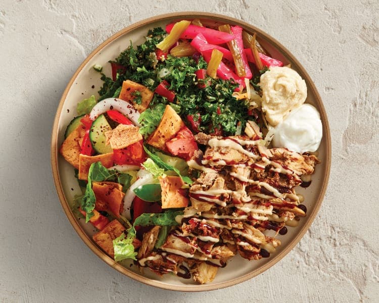 Chicken Shawarma Salad