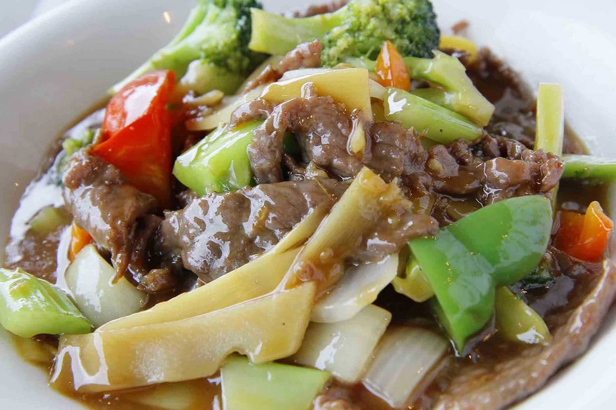 Stir-Fried Beef with Oyster Sauce 蠔油牛肉
