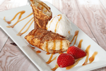 DEEP FRIED XANGO CHEESECAKE