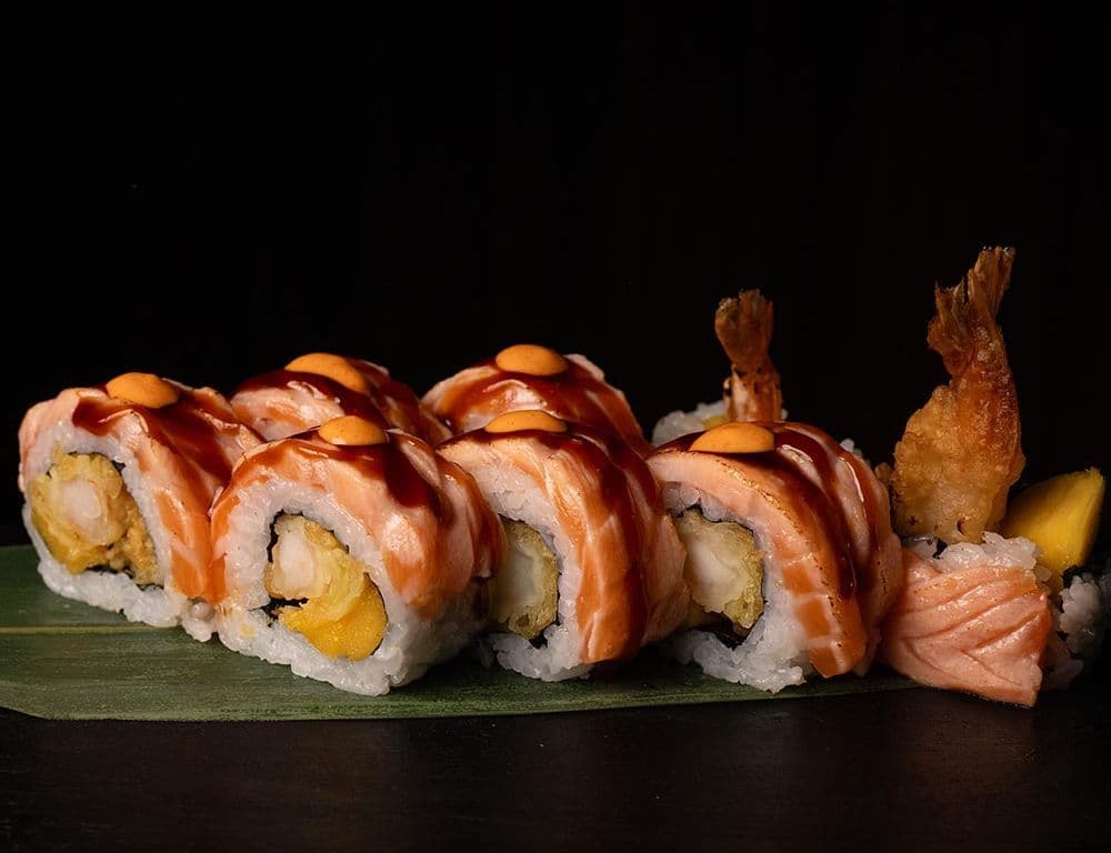 Flame Salmon Roll