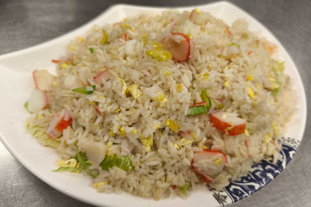 111. Seafood Fried Rice