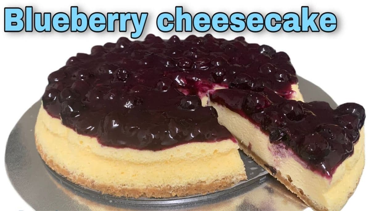 Blueberry New York Cheesecake (V)(GF)