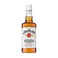 Jim Beam White Label Bourbon (1 Bottle x 750 mL)