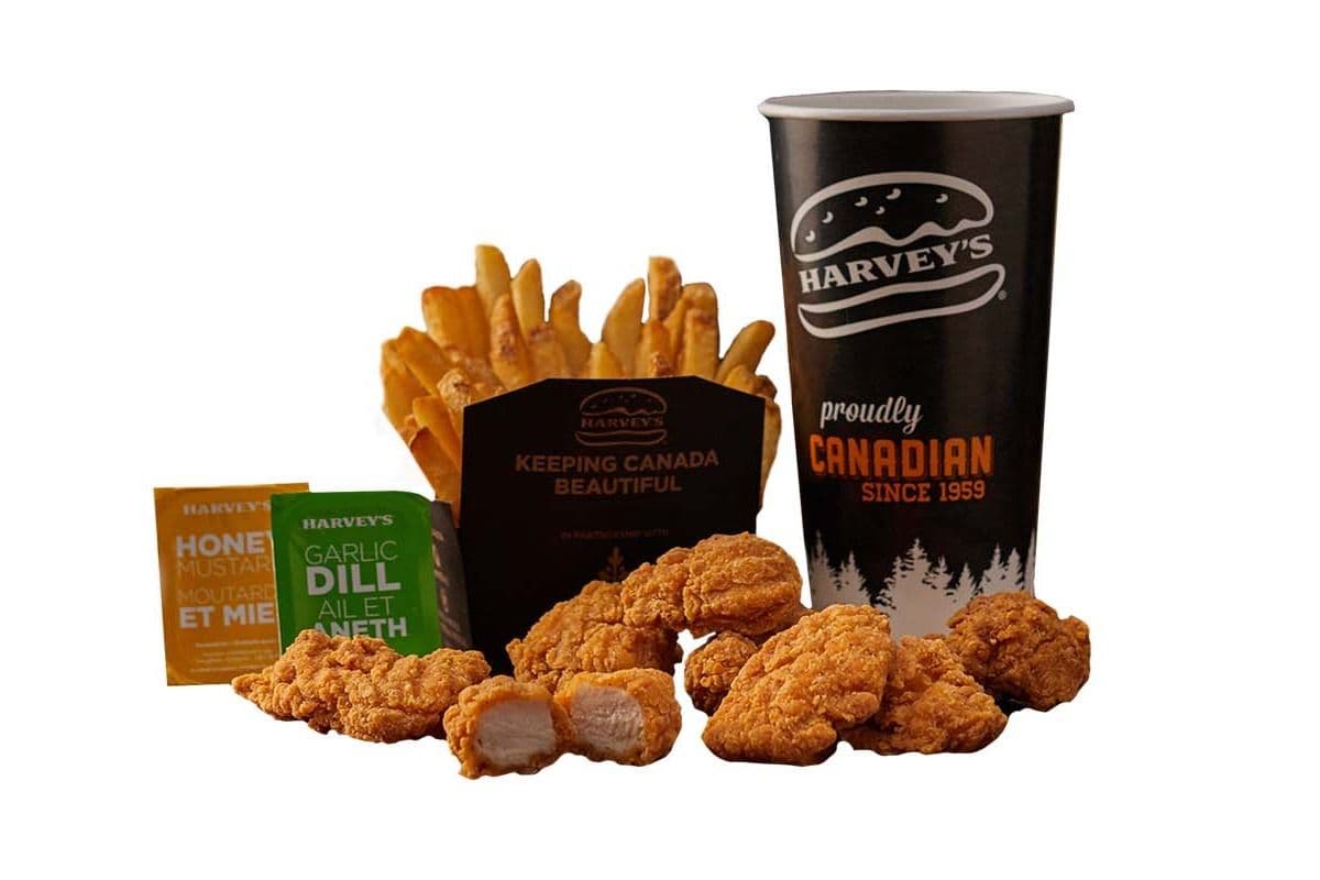 Trio croquettes de poulet (8) / Chicken Nuggets (8 pcs) Combo