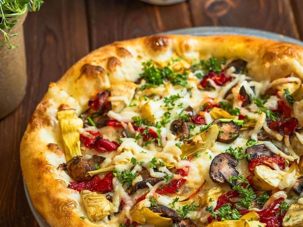 Tuscan Vegan Pizza