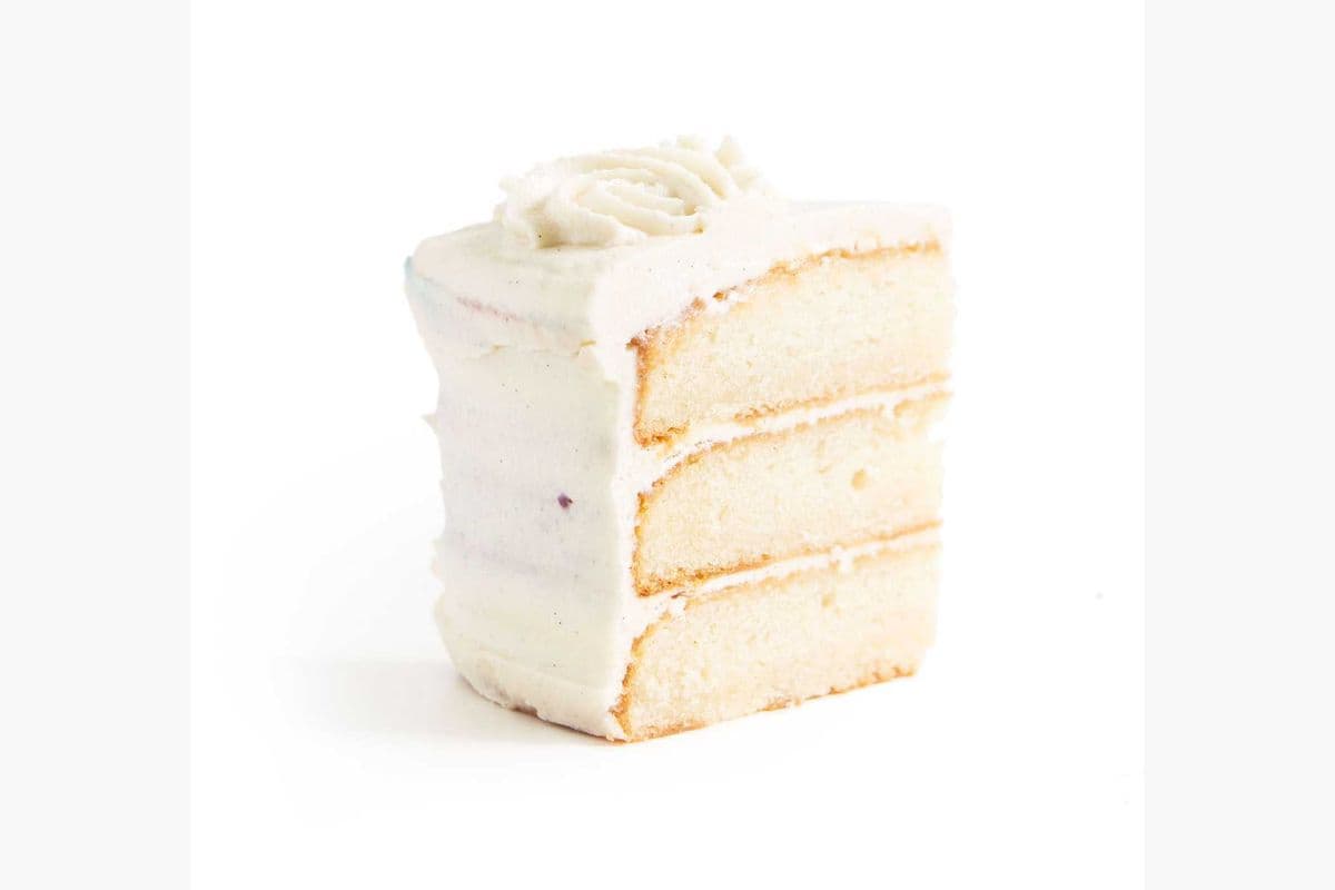 Gluten Free Vanilla Cake Slice (1 x 100g)