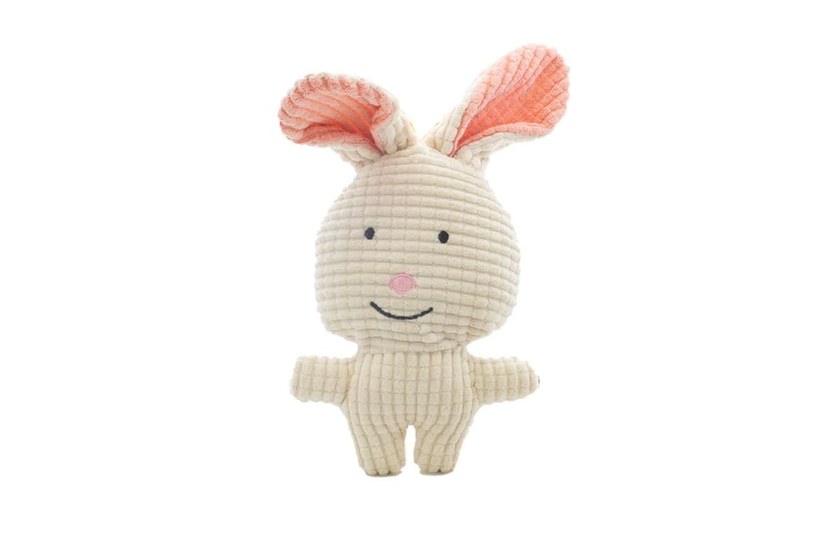 7" Pampered Pal Bunny Plush Dog Toy