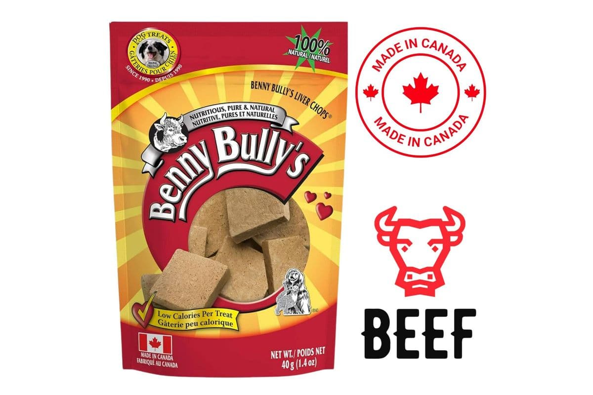 Benny Bully's Liver Chops Dog Treats (40 g)