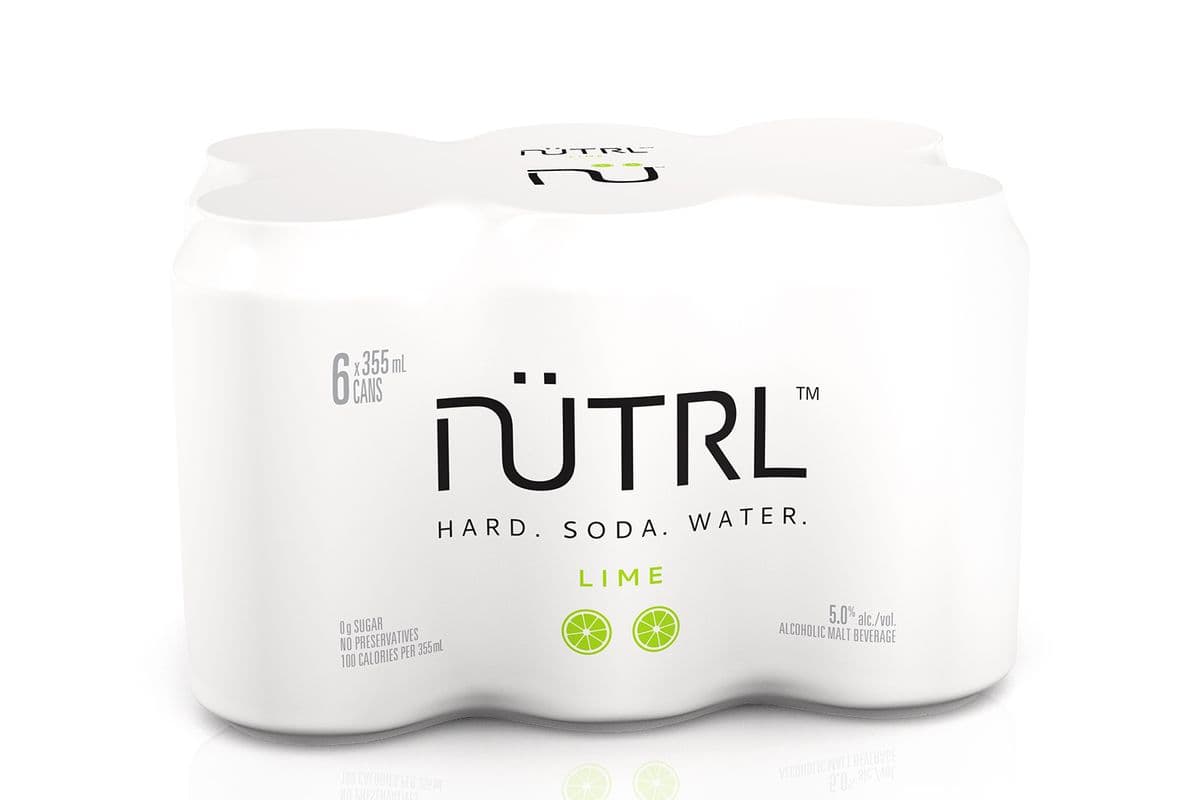 Nutrl Vodka Soda Lime 6 cans (6 x 355ml)