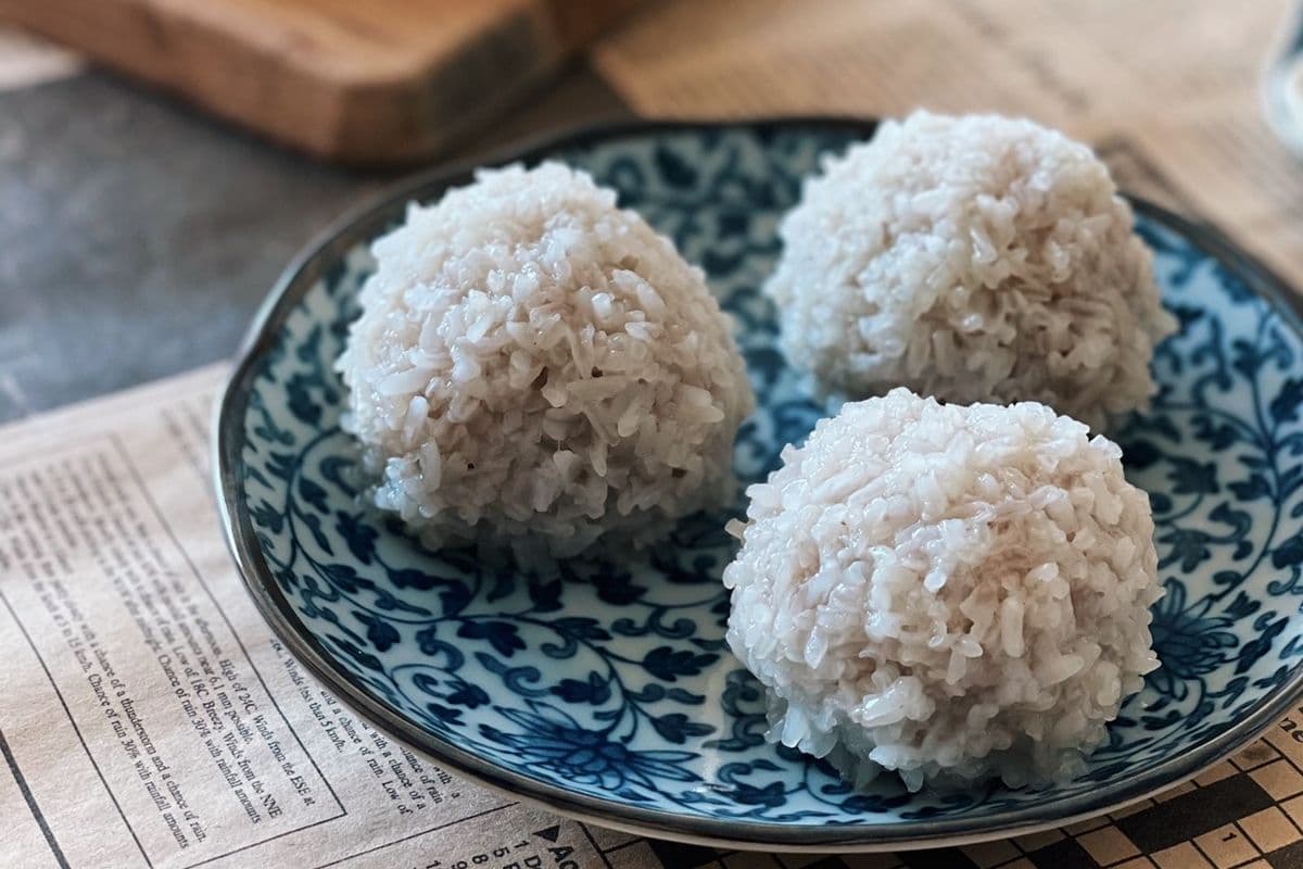 Steam Meat Ball with Sticky Rice (560 gm) (8 pcs)