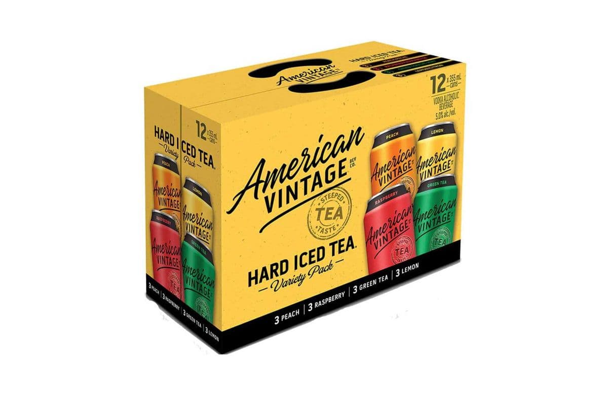American Vintage Hard Iced Tea Mixer (12 Cans) (12 x 355ML)