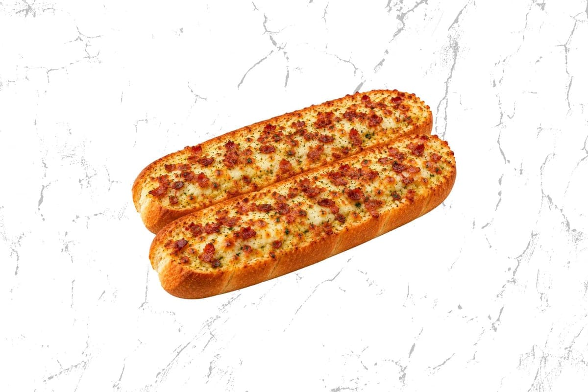 Garlic cheese Bread with Bacon 12-INCH