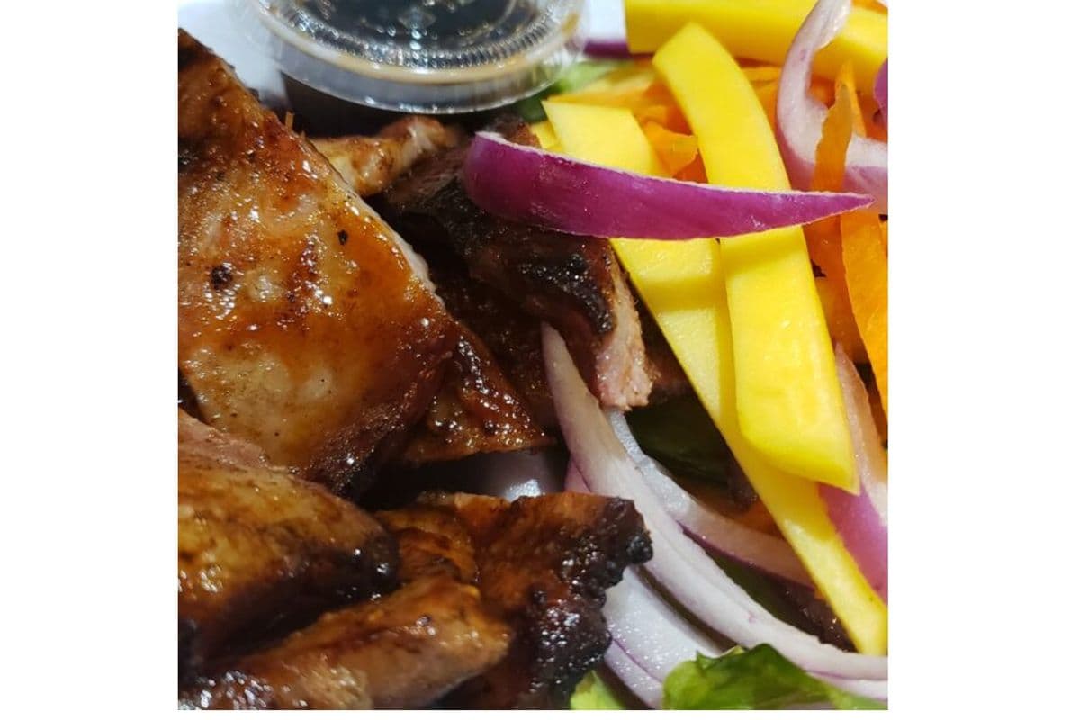 Grilled Pork Belly with Rice