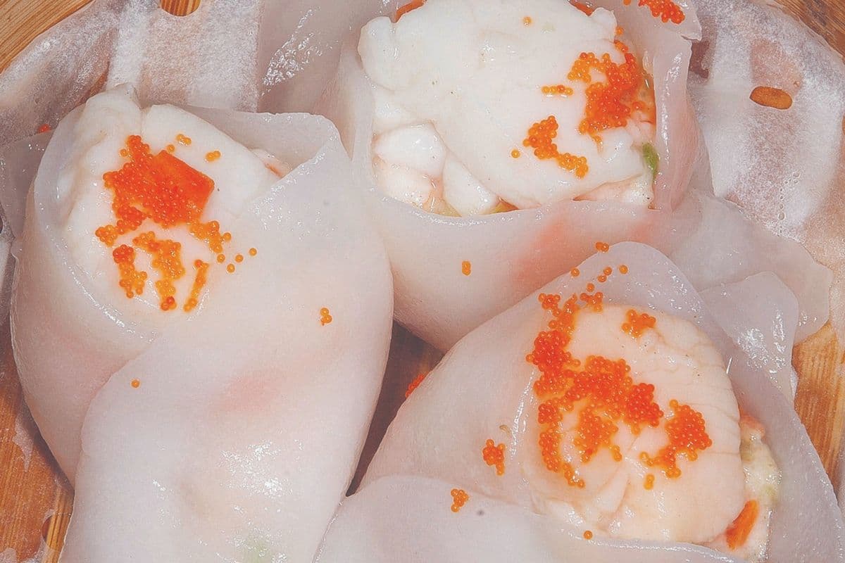 3. Steamed Scallop Dumpling
