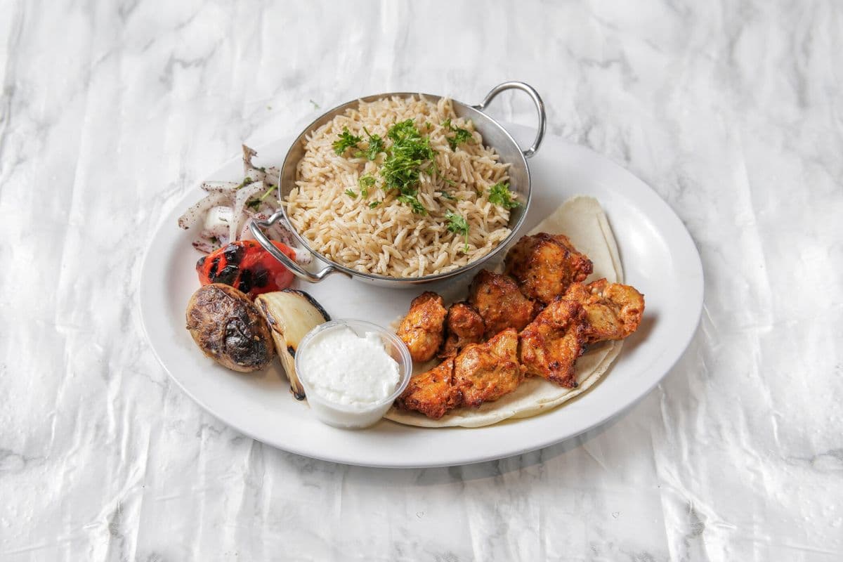 Half Shish Tawouk Platter