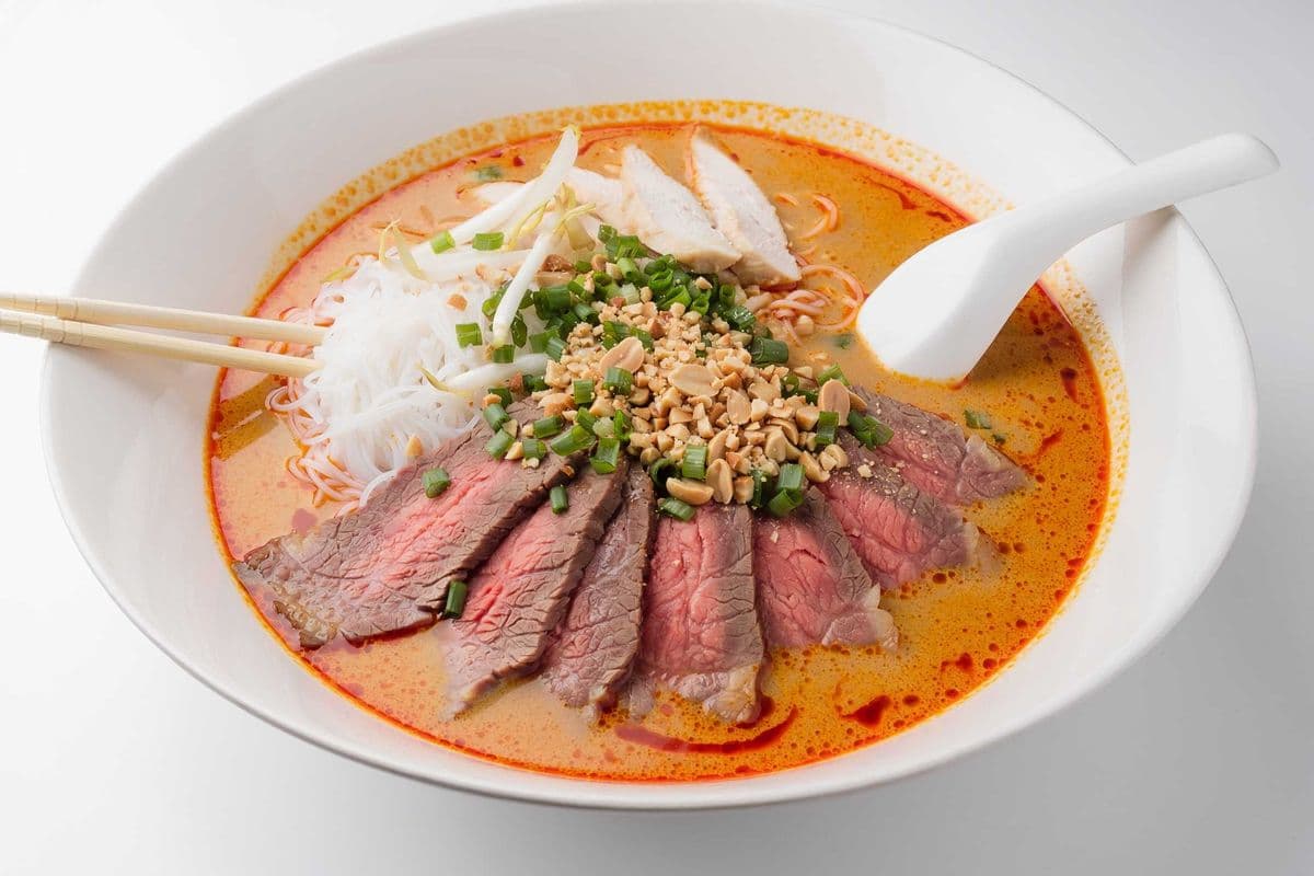 9A. Beef and Chicken Peanut Sate
